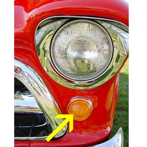 Parkeer lamp lens  1955-57
