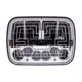 5"x 7" Heated LED Headlight High/Low Beam.