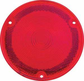 Achterlamp Lens  Fleetside  Plastic  Rood  1958-59