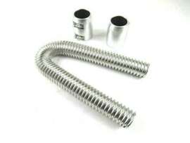 24" Stanless steel Radiator Hose Kit,  Polished