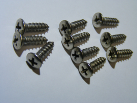 Lower door Hinge Panel Screws  ( 10 Pcs )    1954-55