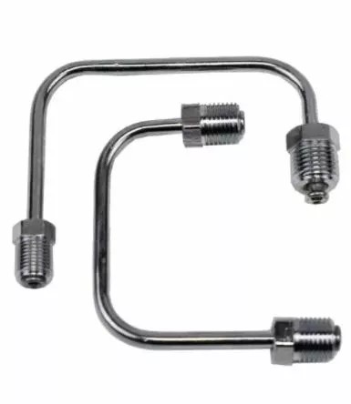 3/8" Proportioning Prop Valve Bottom Mount Steel Lines Chrome