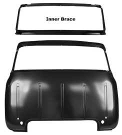 Cab Back Panel Assy. Large Window  1953-55 Ford Truck