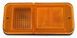 Front Side Marker Lamp,  Amber Lens   1968-72