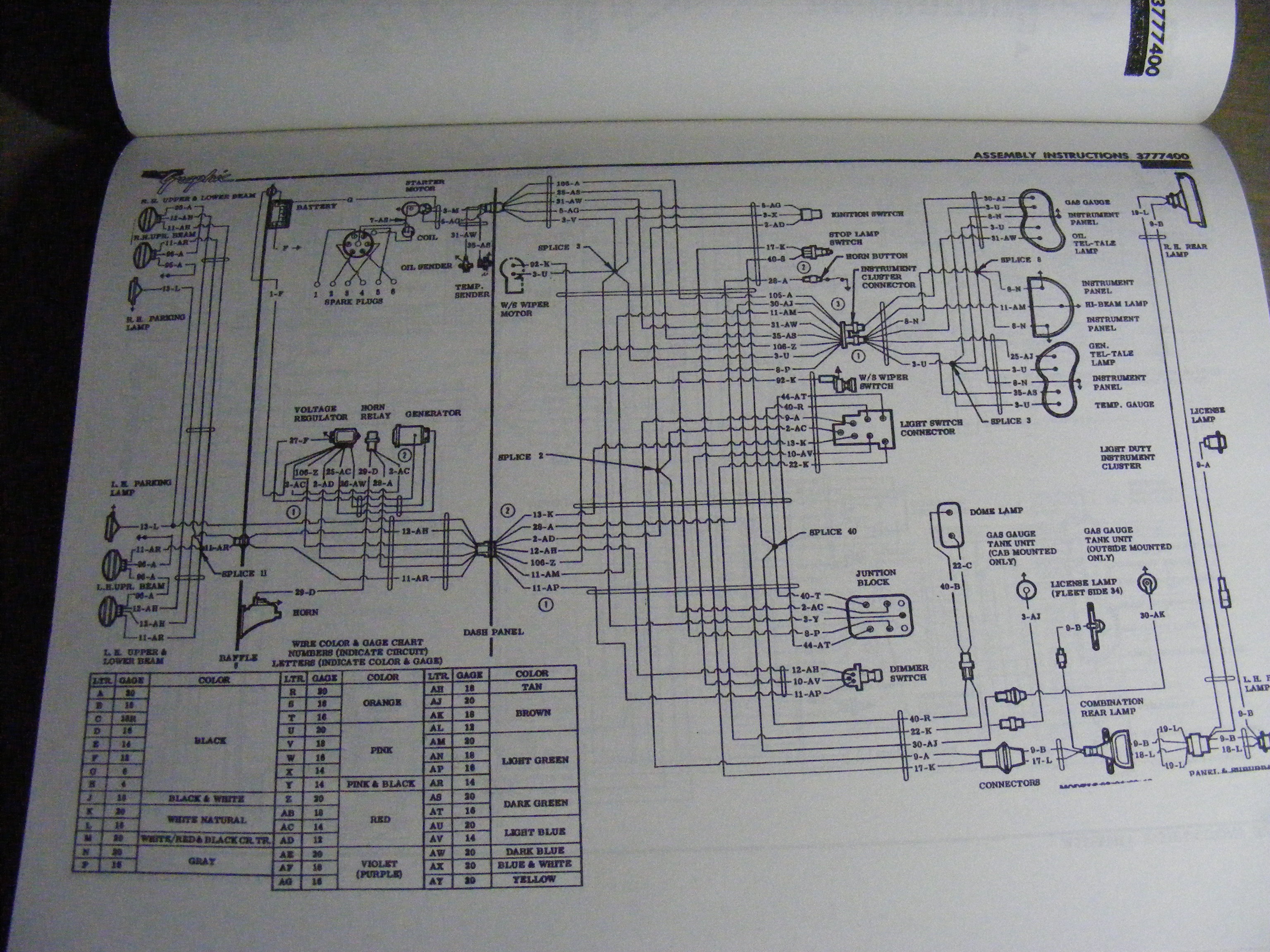 Factory Assembly Manual  1960-66