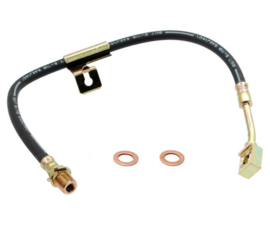 Brake Hose  Flex.  Length overall 23.4" Inc.