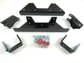 C10.  C15  Rear 5'' Drop Frame C-notch Kit Black 1973-87