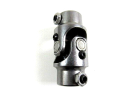 thumbnail image 2 of Gearhead Enterprises Black 3/4" DD X 1-48 Spline U-Joint + 22" Polished Steering Shaft – Street Rod Coupler Kit 2 of 4