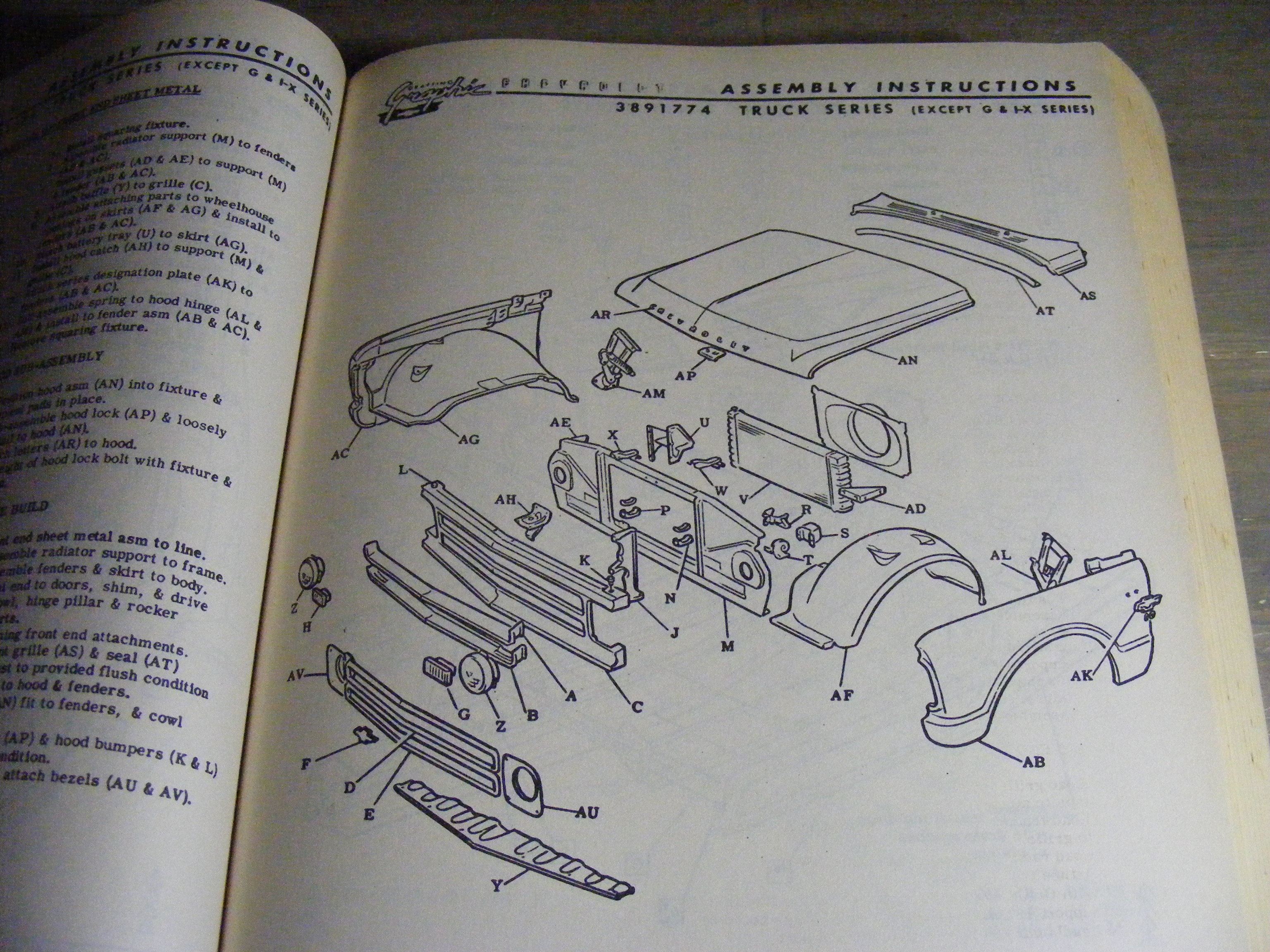 Factory Assembly Manual 1967-72