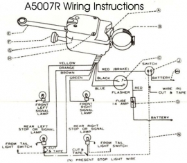 Turn Signal switch wiring diagram