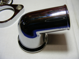GM/ Chevrolet  15° Aluminum Swivel Water Neck Polished