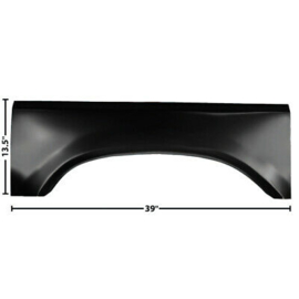 Truck Bed Upper Wheel Arch -  Left Side   1973-79