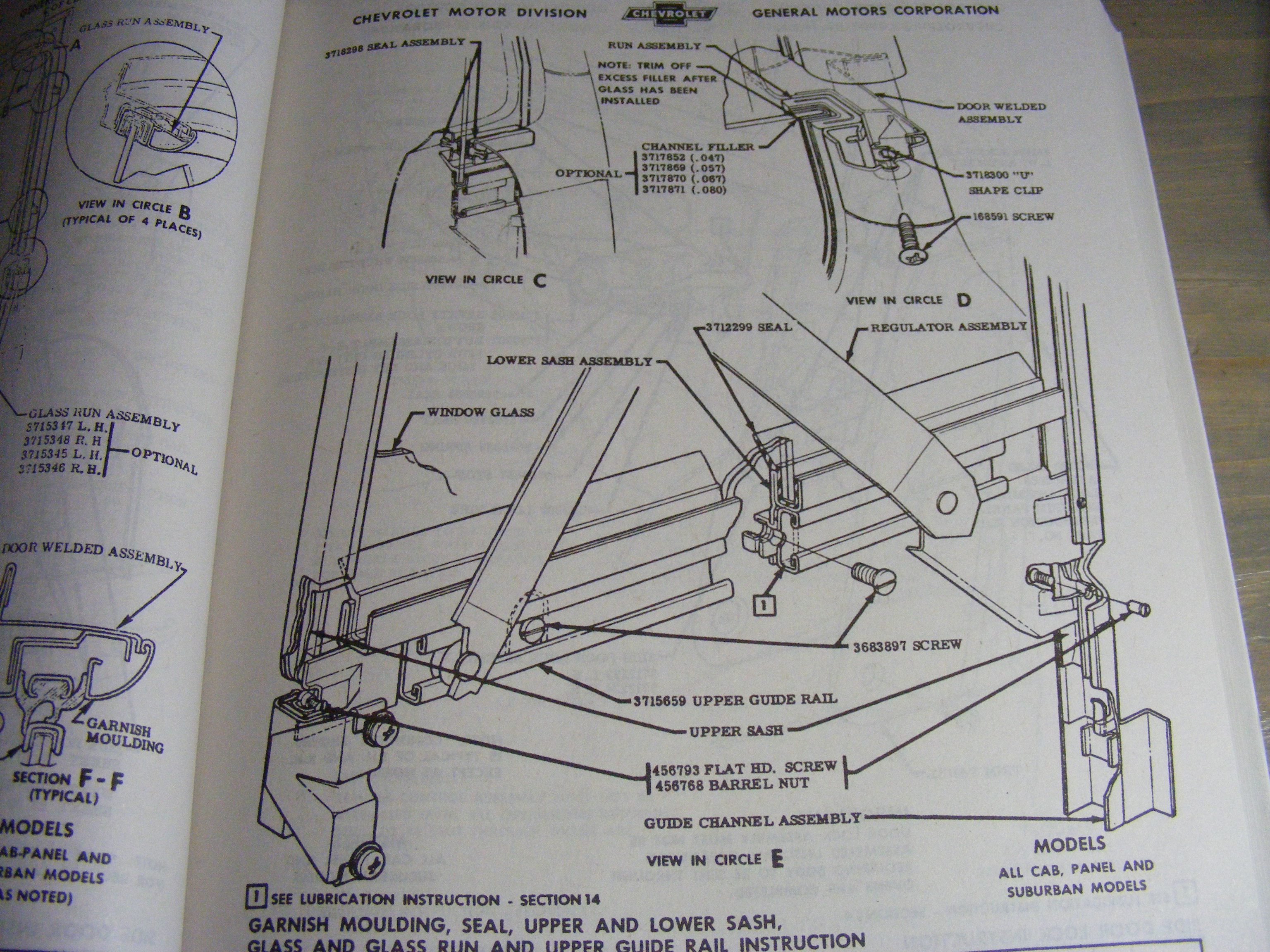 Factory Assembly Manual  1955-59