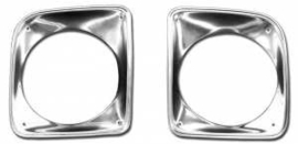 Headlight Bezels 1967-68 Chevrolet Truck