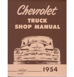 Shop Manual - Chevrolet  1954