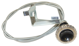 Ventilatie bediening knop met kabel  1960-63  Rechts