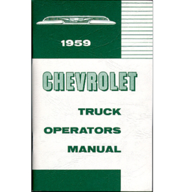 Owners Manual - 1959 Chevrolet