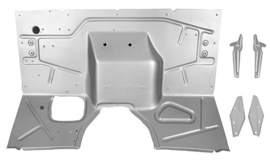 Firewall With  Support Brackets Weld Through Primer  1948-52