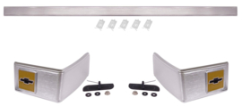 Upper Cabine Molding Set. 3 Piece Kit 1981-87