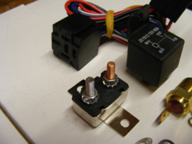 Electric Fan Relay and Termostat Kit