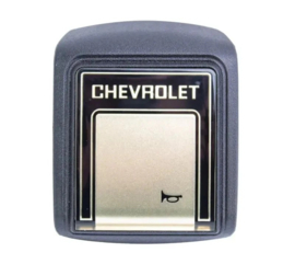 Horn Cap  Black - Deluxe-- Small Cap 1978-87  Chevrolet Truck
