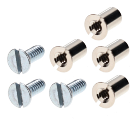 Door Glass Frame Screws / Sleeve Nuts  1947-50