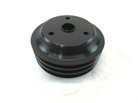Long Water Pump Crank Pulley 3 groove V-belt
