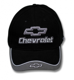 Hat.  -- Chevrolet --  black/Gray
