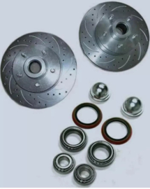 Mustang II 11" Big Disc Brake Rotors  Chevy. 5 x 4.75 Bolt