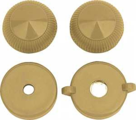 Radio Knob Set Tan 1947-53