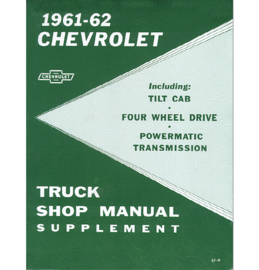 1961-62  Chevrolet Truck Shop Manual