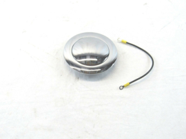 Universal GM 9 Hole Steering Wheel Horn Button Smooth Chrome