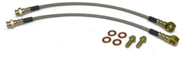 Brake Hose and tab kit .  Stainless steel  10MM. Rear