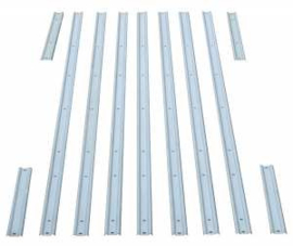 Bed Strip Kit - Longbed 97" - Stainless Steel  1967-72
