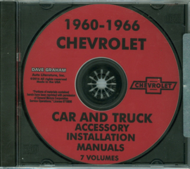 Chevrolet Accessory Installation Manual CD 1960-66 Chevrolet