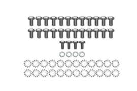 BBC Oil Pan Harware Kit, Hex Head Bolts.