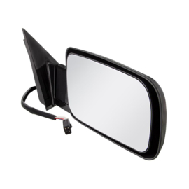 Black Door Mirror -- Right --  (Power, Foldable) 1988-2000