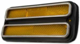 Side Marker Lamp Front 1968-72.  Deluxe