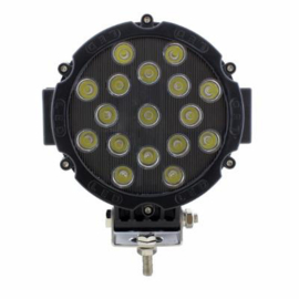 Power LED 7" Spot/Off road Light with 17 LED  Black