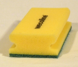Schuurspons groen (groot)