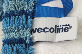 Wecoline Microvezel scrub vlakmop met pockets en flaps