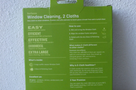 E-cloth voor de ramen