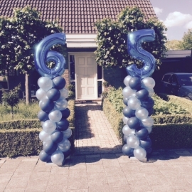 Ballonpilaar met Cijfer