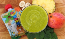 Tropische groene smoothie