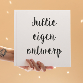 Gastenboek met jullie eigen ontwerp