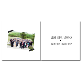 Gastenboek Hartjes (met vragen & foto's)