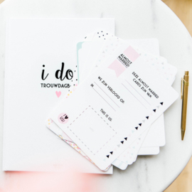 COMBI DEAL: Almost Married! Cards & I DO! Trouwdagboek