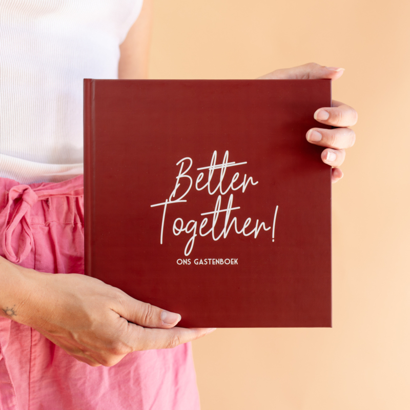 Better Together! Gastenboek (met vragen & foto's)