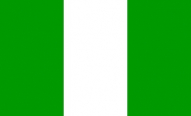 Vlag van Nigeria Groot 150 x 250cm