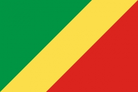 Vlag Congo-Brazzaville republiek
